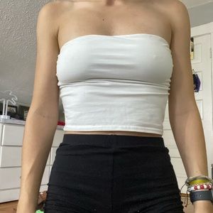 white tube top
